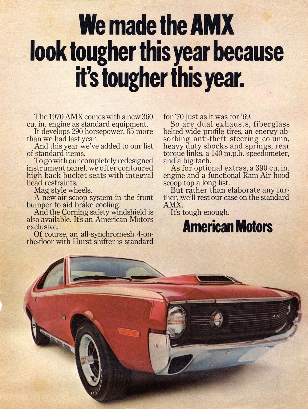 1970 AMC Auto Advertising